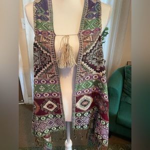 New Handmade Mexican Vest- style 9